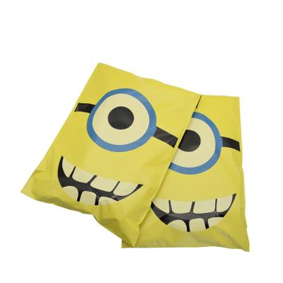 China Custom Plastic Mailing Mailing Bags Printed Poly Mailer Apparel Shipping Messenger Bag For Clothing for sale