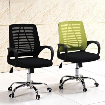 China Manufacturers Sale Staff Task Computer Desk Rotating Cheap Swivel Mesh Office Chairs for sale