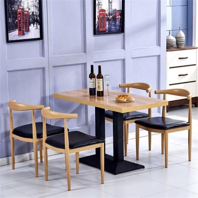 China PU Cushion Family Restaurant Hotel Business Bargaining Chair Modern Simple Modern High-grade European Style Dining Chair for sale