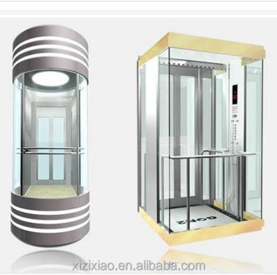 China Pneumatic White Vacuum Lift 1.0m/s 1.5m/s Ceiling Lamp With Down Lamp PANORAMIC LIFT for sale