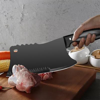 China Amazon Viable Hot Selling Chinese Butcher Knife for Cooking, Stainless Steel Utensil for Cutting Meat, Vegetables, Chef, for sale