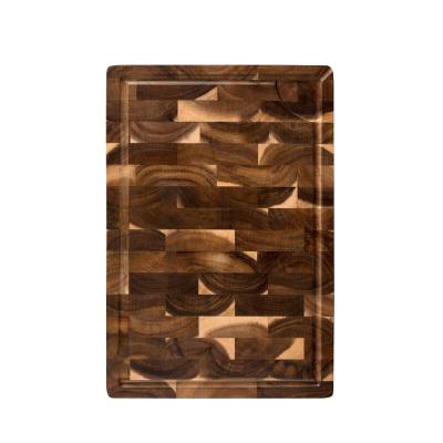 China Stocked Amazon Acacia Chopping Board Chopping Plates Butcher Block Large Bamboo Wooden Board for sale