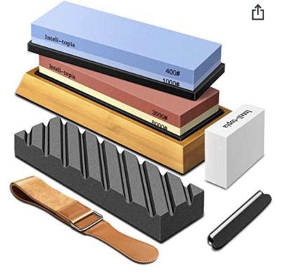 China Kitchenware. Store. Gift Professional Knife Sharpener Sharpening Oil Stone Water Stones Sharpening For A Knife Whetstone for sale