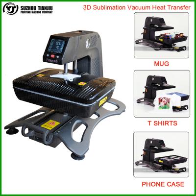 China Multifunctional Fabric Printer Automatic 3D Sublimation Vacuum Heat Transfer Machine for sale