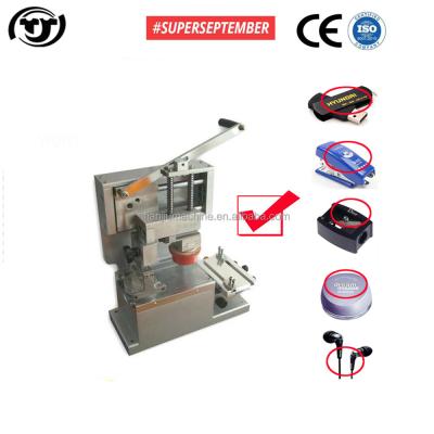 China Tissue Printer Single Color Sealed Manual Ink Cup Pad Printer for sale