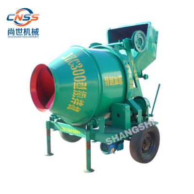 China Building Constrction JZC 300 350 500 Mini Small Drum Mobile Concrete Mixer for sale