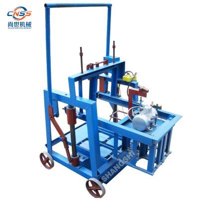 China Buliding construction simple manual brick making machine lowest price mini brick making machine Zimbabwe for sale