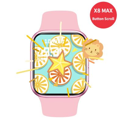 China GPS Navigation New 2022 X8 Smartwatch For Iwo Series 7 Max Call 1.75inch Watch Women Watches X8+ Wach Watch Man Fitness Smart Bracelet PK X8 for sale