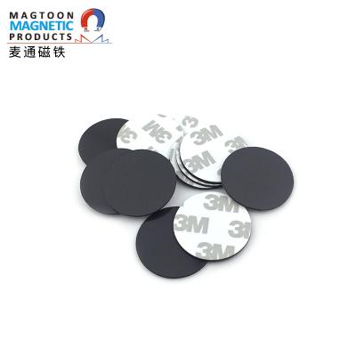 China Industrial Custom Rubber Precut Soft Plastic Advertising Magnetic Disc Magnetic Disc Magnetic Disc Fridge Magnet for sale