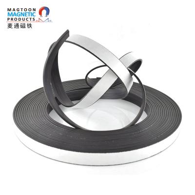 China Industrial magnet flexible rubber magnets, teaching with the back of a soft magnetic tape, on the magnet for sale