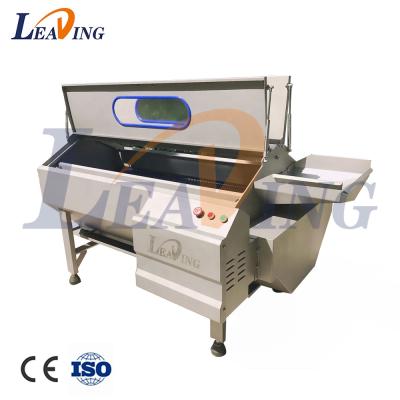 China Fruit Processing Plant Brush Washing Equipment Vegetable Cassava Cleaner Industrial Ginger Washer Peeling Potato Machine For Sale for sale