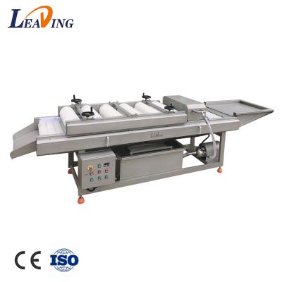 China Small brush industrial vegetable washing machine fruit processing factory manufacturing dates washing machine for sale