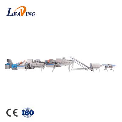 China Root Vegetable Industrial Automatic Washing Ginger Potato Fruit Processing Plant Carrot Processing Line for sale