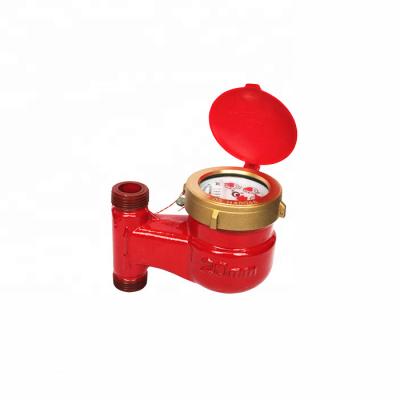 China Vertical Type Melt 20mm Hot Water Meter for sale