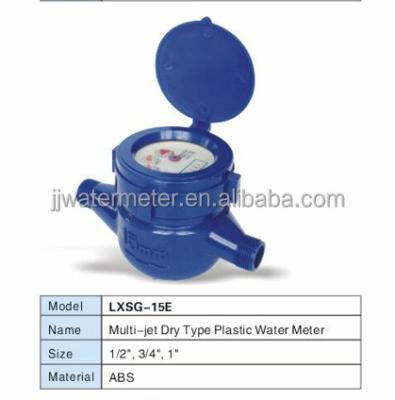 China 1/2 Inch ABS Plastic Water Flow Meter (ABS) Digital Water Flow Meter for sale