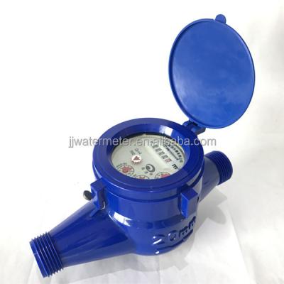 China LXSG-20E LXSG-20 mm mullti-jet ABS plastic blue color water meter for sale