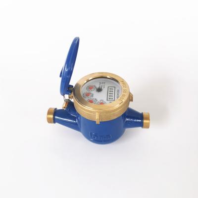 China Household Multi-Spray Dry-Dial Household Use High Quality Brass Cold Water Meter for sale