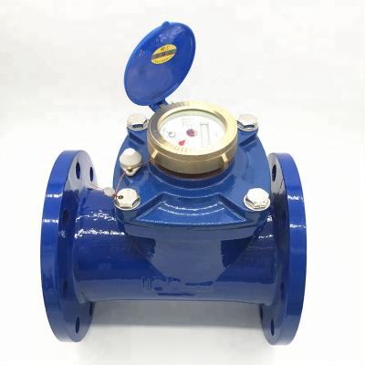 China LXLC-100E Woltman 100mm Flange Removable Water Meter for sale