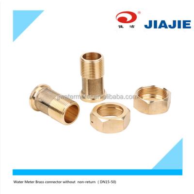 China Connect to DN15- 50 Brass water meter pipe and pipe joint water meter parts safety seal water meter fitting parts for sale