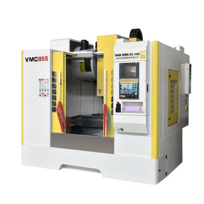 China Factory 3 axis vertical machining center VMC 855 with Fanuc, Mitsubishi, Siemens control system for optional. for sale