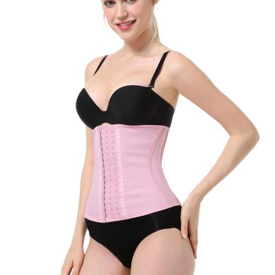 China yianna Breathable Waist Trimmer Waist Trainer Slimming Corset Sweat Belt Rose Waist Trainer for sale