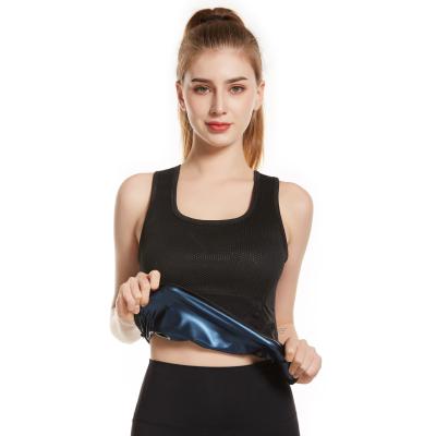 China Soft Shaper Workout Sauna Vest Women Sweat Enhancing Tank Slimming Shapewear Workout Sauna Tank Top For Weight Loss for sale