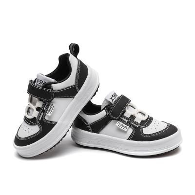 China 2023 Kids Anti-Slippery Shoe Vulcanized Lace Up Vamp With Hook-and-Loop Kids Sneakers Shoes For Girls Sneakers For Kids Boys for sale