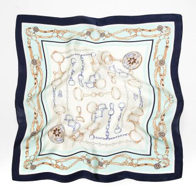 China Soft Elegant Luxury Accept Custom Design Silk Printed Square Scarves From China for sale