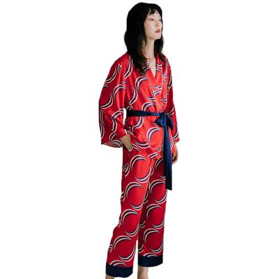 China QUICK DRY Women's Pajama Sets 2 Piece Fashion Printed Sleepwear Pajamas for sale