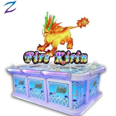 China Fire 2-10 Fish Kirin Ocean King 2 Fish Hunter Arcade Game Machine Fishing Hunter Table IGS Software Game Cabinet ZY-001 for sale