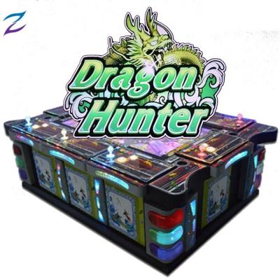 China different types of 2/4/6/8/10 player Cabinet Dragon Hunter Fish Scoring Gaming Tables, Arcade Fishing Game Machine ZY-F-014 50% plug for sale