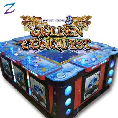 China Amusement Fishing Game Machine Video Game With Customized Game Kit And Cabinet / Table ZY-F-025 for sale