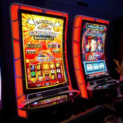 China Fortune Metal 88 Dancing Drums Slot Game Machine With Deluxe Slot Cabinet for sale