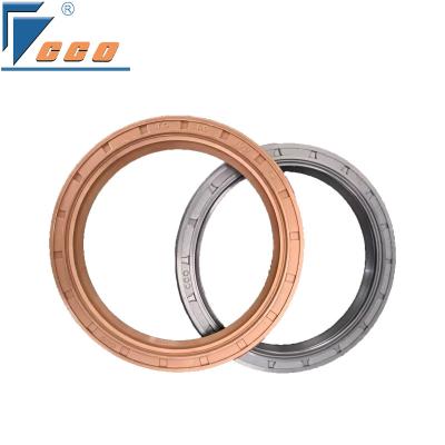 China Fluorine Rubber Double Lip Oil Seal Rotary Shaft Oil Seal With Different Types for sale