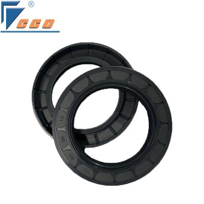 China FKM Double Lip Rotary Shaft Oil Seal Fluorine Rubber Oil Seal for sale