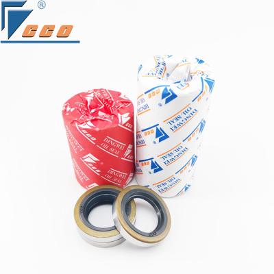 China Black Rubber Gear Reducer Oil Seals Double Lip Oil Seal Low Friction Oil Ring Sealer for sale