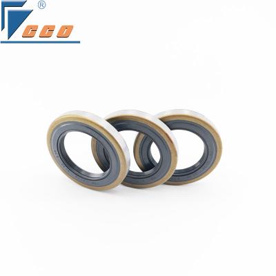 China Skeleton Rubber Oil Seals Double Lip O Ring Oil Seal Mechanical Pump Oil Sealing for sale