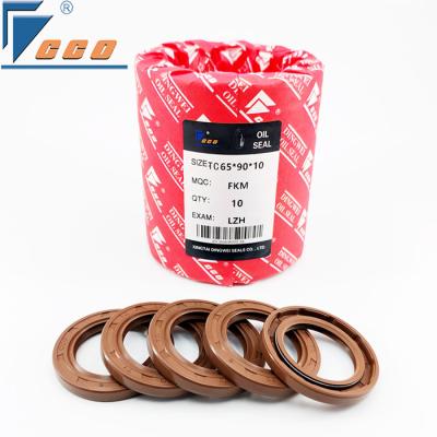 China Full Standard Fluorine Rubber Oil Seal Different Types Servo Motor Oil Sealing for sale