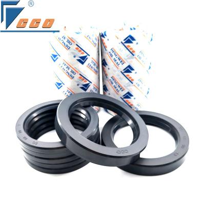 Κίνα Σφραγίδες πετρελαίου κινητήρα NBR Servo Single Lip Oil Seal Μαύρο SC τύπου 52 * 65 * 9 προς πώληση