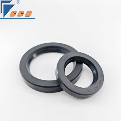 China NBR FKM SC Type Rubber Oil Seal Shock Absorber Seals Wear Resistant for sale