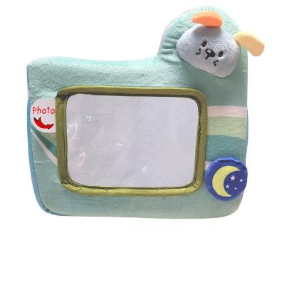 China New Design OEM Comfortable Activity Floor Mirror With Photo Frame For Baby for sale