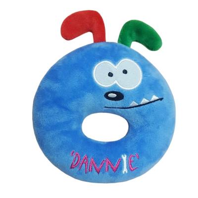 China Safety plush rattle polyester softboa made colorful baby soft toy crazy toy cutie all age for sale