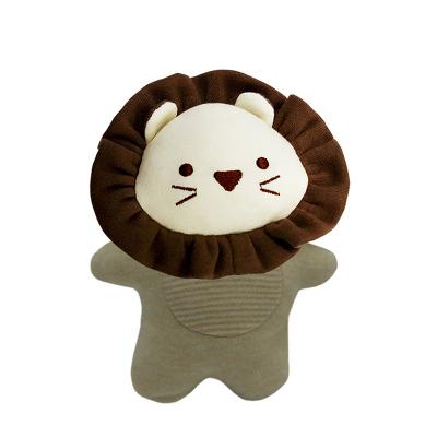 China Cutie Soft Organic Natural Plush Baby Color Cotton Safety Toy Squeaky Toy All Age for sale