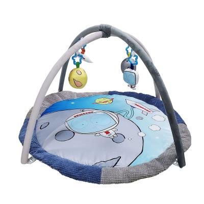 China Series 2021 Comfortable Latest Design Dream Polyester Made Colorful Baby Printed Astronaut Playmat Age 0 24m for sale