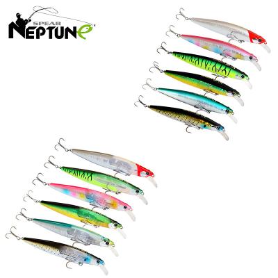 China Vivid Fish Action 19g 120mm Artificial Sliding Luminous Bait Swimming Hard Minnow,Wholesale Minnow Fishing Hard Baits for sale