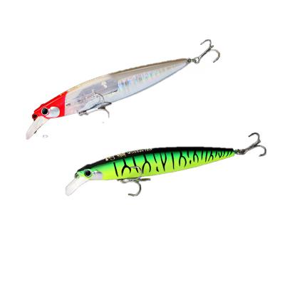 China Vivid Action NEPTUNE LANCE 120mm Swimming Artificial Bait Suspended Bling Body Fishing Minnow Sliding Hard Lures for sale