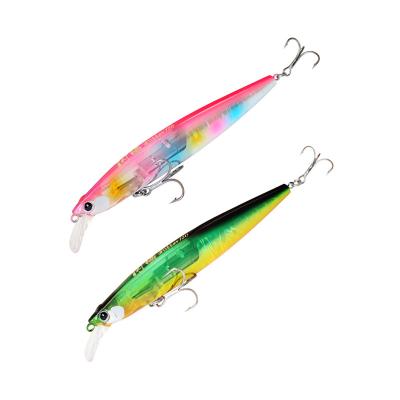 China Vivid Action NEPTUNE LANCE 4 Piece Bionic Swimming Minnow Luminous Topwater Minnow/Box Slippery Bass Fishing Lures Hard Kit for sale