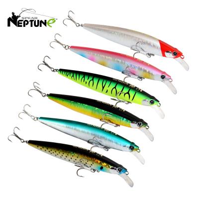 China Distant Possibility 19g Plastic Artificial Wholesale 12cm Sliding Minnow Bass Fishing Hard Bait Lure for sale