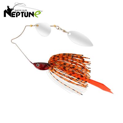 China Buzz 10g Durable Artificial Lure Spinner Bionic Trolling Fishing Lure, Fishing Spinning Lure for sale