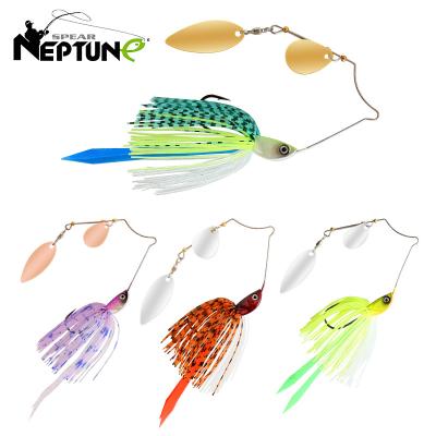 China Durable Artificial Bionic Buzz Lure Fishing Spinner Baits Wholesale, Metal Spinner Fishing Lure for sale